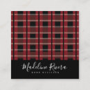 Search for gingham check pattern business cards Plaid