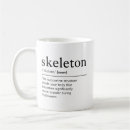 Search for skeleton joke mugs Halloween humour