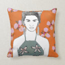 Search for pink orange cushions Flowers