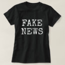 Search for fake news tshirts Typography