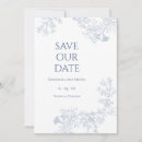 Search for blue floral save the dates Chinoiserie