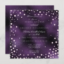 Search for purple pearls invitations Chic