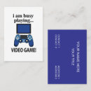 Search for gamer business cards Modern