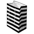 Search for black and white striped gift bags Stripes