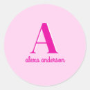 Search for retro monogram stickers Monogrammed