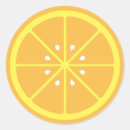 Search for orange slice stickers Fruit