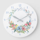 Search for pretty clocks Pink flowers