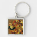 Search for peach fruit key rings Still life