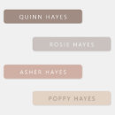 Search for neutral labels Elegant