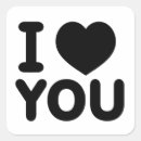 Search for romantic love message stickers I love you