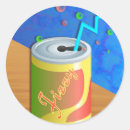 Search for tin can stickers Drink