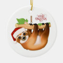 Search for sloth christmas tree decorations Children