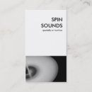 Search for turntable business cards Disc jockey