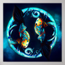 Search for pisces star sign posters Fish