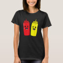 Search for ketchup and mustard tshirts Food
