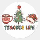 Search for merry christmas teacher stickers Funny