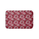 Search for burgundy bath mats Floral