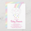 Search for rainbow baby sprinkle invitations Pastel