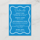 Search for retro wedding enclosure cards Wavy