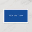 Search for blue and white business cards Minimal