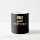 Search for tuba player mugs Musical instrument