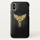 Search for medicine symbol iphone cases Caduceus