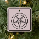 Search for baphomet christmas tree decorations Pentagram