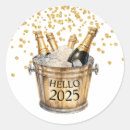 Search for new years confetti stickers Champagne