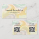 Search for two names business cards Simple