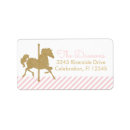 Search for merry go round return address labels Birthday