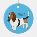 Search for basset hound christmas tree decorations Puppies