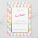 Search for pink pineapple invitations Trendy