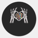 Search for hand skull stickers Gothic love