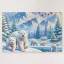 Search for winter scene puzzles Watercolor