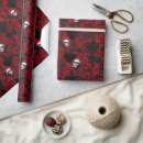 Search for gothic wrapping paper Skulls
