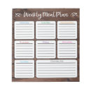 Search for weekly meal planner notepads Meals