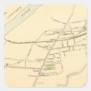 Search for street map stickers Lithographed
