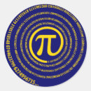 Search for pi spiral stickers Geek