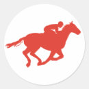 Search for jockey racing a horse stickers Equine