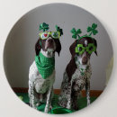 Search for green dog badges Shamrock