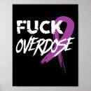Search for drug awareness posters Overdose awareness color