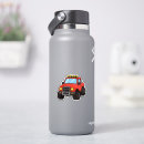 Search for red monster stickers Vehicle