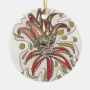 Search for venetian mask christmas tree decorations Masquerade