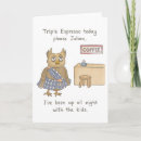 Search for tired cards Night owl