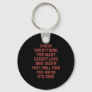 Search for exceptional key rings And death