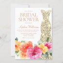Search for bold bridal shower invitations Colourful