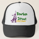 Search for mardi gras hats Bourbon street