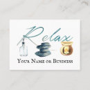 Search for aromatherapy business cards Stones