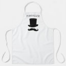 Search for moustache aprons Black