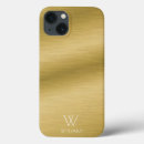 Search for brushed gold iphone cases Initial